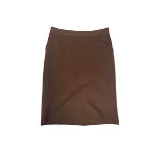 Chaiken Chocolate Brown Pencil Skirt 6 NWT